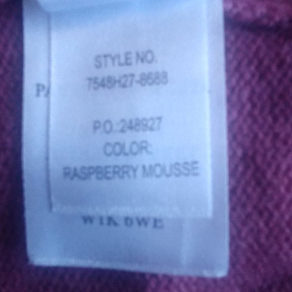 NWOT Paige Cherise Sweater Raspberry Mousse WoolSz Large - Picture 9 of 10